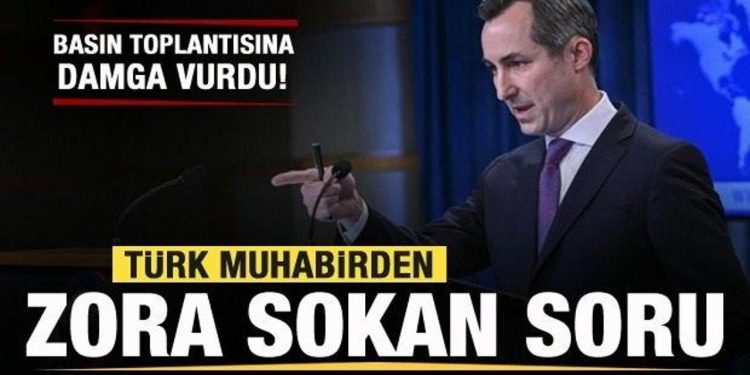 Basın toplantısına damga vurdu! Türk muhabirden zora sokan soru