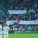 Celtic tribünlerinden Filistin’e destek!