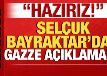 Selçuk Bayraktar’dan Gazze açıklaması: Sessiz kalmak ortak olmaktır! Hazırız…